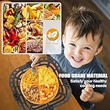 Air Fryer Replacement Tray for Instant Pot Vortex 6 in 1 6 QT Gourmia GAF685 GAF735 6 QT Air Fryer, Original Air Fryer Accessories Grill Pan Plate Crisper Plate Rack Parts,Dishwasher Safe