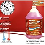 Quality Chemical Heavy Duty Liquid Alkaline Commercial Dishwasher Detergent (1 Gallon) - Rinse All/Commercial Industrial Grade Rinse Aid/Dishwasher Rinse Aid, heat and cool dry Finish (1 Gallon)