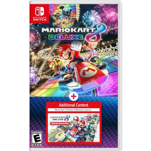 Mario Kart 8 Deluxe + Booster Course Pass - For Nintendo Switch