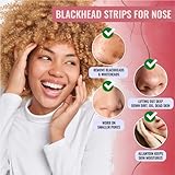 LOOKATME Nose Pore Strips (4-Pack, 20 Nose Strips). Korean Skin Care Blackhead Remover. K Beauty Blackhead Strips for Nose and Face, Black Head Strips Women. Acne Mask for Blackhead Removal. (Combo)