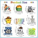 Chivertion 400 Pcs Funny Stickers for Adults Funny Waterproof Water Bottles Stickers Pack for Laptop, Bumper, Phone, Hard Hats, Wall, Window Decals Decors, 50 Styles(Funny Style)