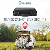 LoneStar Tracking GPS Tracker: Oyster3 4G/5G - Long Battery Life Hidden Car GPS Tracker Device, Anti-Theft Car Security for Vehicles,Cars,Trucks, Assets, Real-Time GPS Tracking (Subscription Required)