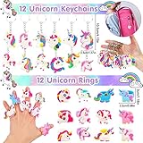 Unicorn Party Favors for Boys and Girls, 134 Pcs Unicorn Birthday Party Supplies Unicorn Gifts Pinata for Birthday Girls Age 3-5, 6-8, Unicorn Party Favors Bags Treat Bags for Graduation, Birthday