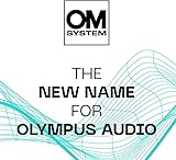 OM SYSTEM OLYMPUS WS-883 Digital Voice Recorder, Linear PCM/MP3 Recording Formats, USB Direct, 8gb Playback Speed and Volume Adjust, File Index, Erase Selected Files