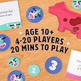 Herd Mentality: Udderly Hilarious Board Game | Easy Setup & Play | Loved by Millions of Families & Friends | Perfect for 4-20 Players | Online Exclusive with 20 Bonus Questions