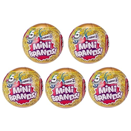 5 Surprise Mini Brands Series 2-5 Ball Bundle