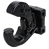 Shocker Adjustable Channel Pintle Hook - 10 Ton - 20,000 lbs GTW