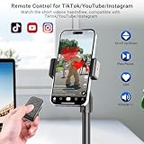 Scrolling Ring Remote for TikTok YouTube Instagram Shorts Video, Scroller Page Turner Clicker for Kindle APP Compatible with iPhone iPad Android Phone, Remote Shutter Control for Phone Camera