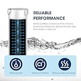 MARRIOTTO Water Filter Compatible with XWFE (Built-in CHIP), Replacement for GE XWFE, XWF Refrigerator Water Filter Pack of 3