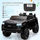 Hipicute 24V 2-Seater Truck Licensed Chevrolet Silverado Ride On Car Kids Toy