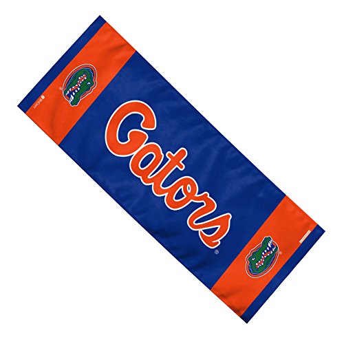 Mission NCAA Team Enduracool Microfiber Towel, Florida Gators, 12" x 30"