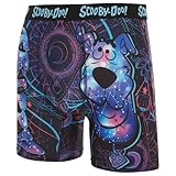 COCO BRANDS Scooby-Doo Men's Boxer Briefs - 3 Pack, Anti-Chafing Stitching, No Fly, Comfort Shaped/Cotton Lined Crotch, Trippy, Zoinks, & Snackin Pack, Large