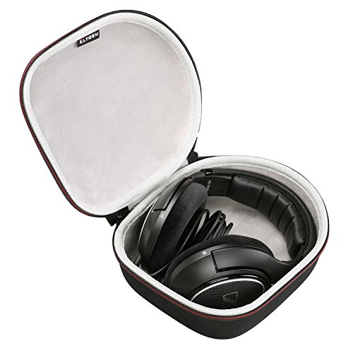 Headphone Case Compatible with Sennheiser HD 280 Pro / 599/600 / 660S2 / 569/490 Pro / 620S / 599 SE Headphones, Black+Gray