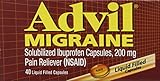 ADVIL MIGRAINE LIQUI-GELS (40 Capsule)