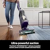 Shark POWERDETECT Upright Vacuum Cleaner with HEPA Filter, Heavy Duty Vacuum with Powerful Suction for Pet Hair Pickup, DuoClean Technology, Powered Lift-Away, Ideal for Carpets & Hardfloors, AZ4002