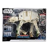 STAR WARS Micro Galaxy Squadron at-at Walker (Endor) Amazon Exclusive - 10-Inch Vehicle with Lights, Sounds, Action Zones, and Accessories (Toys for Kids Ages 8 and Up)