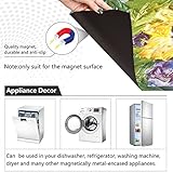 Naanle Dishwasher Magnet Cover Van Gogh Sunflower Front Dishwasher Cover Magnetic Home Cabinet Decals Appliances Stickers Refrigerator Decorative 23x26 inches