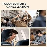 soundcore Life Q30 by Anker, Hybrid Active Noise Cancelling Headphones with Multiple Modes, Hi-Res Sound, Custom EQ via App, 50H Playtime, Comfortable Fit, Bluetooth, Multipoint Connection