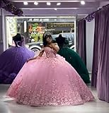 Ftupza Luxury Royal Blue 15 Dresses for Quinceanera Butterflies Off Shoulder Princess Sweet 16 Dresses Ball Gown Puffy Tulle Party Gowns Plus Size 18