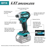 Makita XT288T 18V LXT® Lithium-Ion Brushless Cordless 2-Pc. Combo Kit (5.0Ah)