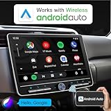 10 Inch Double Din Car Stereo Wireless CarPlay Android Auto 2G+32G Detachable Touchscreen Android Car Play Radio Bluetooth AM FM GPS Navigation WiFi Car Audio Receiver 2 Din Head Unit QLED Screen