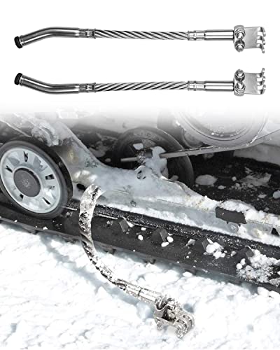 𝐍𝐄𝐖 Snowmobile Ice Scratcher Kit Fit for Polaris/Arctic Cat/Ski-doo, Left and Right 2 Pack