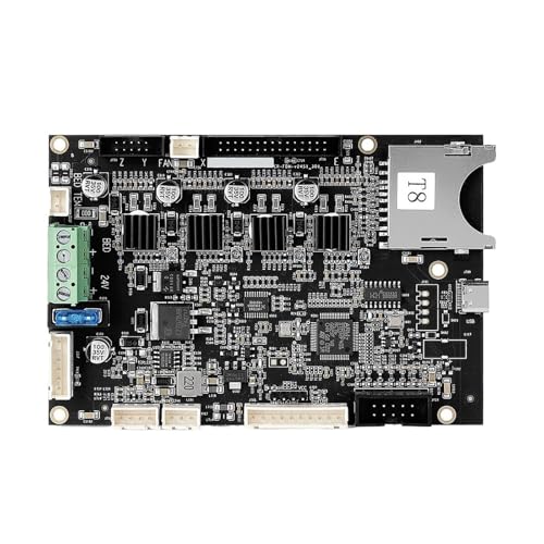3D Printer Mainboard with Silent Stepper Drivers | Universal Motherboard Replacement for Ender-3 MAX/S1 Plus/S1 Pro Series | Direct Fit Control Board with Thermal Protection(Ender-3 S1 Plus)