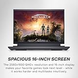 Dell G16 7630 Gaming Laptop - 16-inch QHD+ 240Hz 3ms Display, Intel Core i9-13900HX, 16GB DDR5 RAM, 1TB SSD, NVIDIA GeForce RTX 4070 8GB GDDR6, Windows 11 Home, Onsite Service - Metallic Nightshade