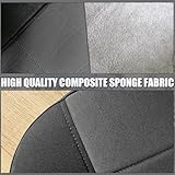 SAPUBK Custom-Fit Front Seat Cover Replace for 2006-2023 Isuzu NPR 40/60 Split Bench Seat Cover Truck Accessories