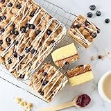 Dulcet Gift Baskets Favorite Dessert Blueberry Filled Crumb Cake Gift Box Featuring 2 Trays of 8 x 8 Cakes the for Holidays, Birthdays, Sympathy Wishes or Get-Well Cheers for Men & Women