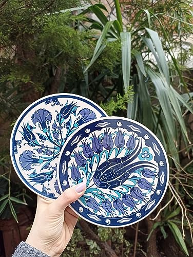 Cooking Trivet for Hot Dish, Turkish Ceramic, Teapot Ceramic Trivet, Placemat for Kitchen Counter and Table, Plant Mat, Chef gift, Succulent