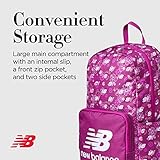 New Balance Backpack, Core Performance Daypack Small Hiking Bag, Pink, One Size