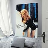 SOKE9TSB Kylie Minogue 51 Canvas Poster Wall Decorative Art Painting Living Room Bedroom Decoration Gift Frame-style16x24inch(40x60cm)