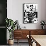 Franco Columbu Bodybuilder Poster 1 Canvas Painting Posters And Prints Wall Art for Living Room Bedroom Decor 12x18inch(30x45cm)