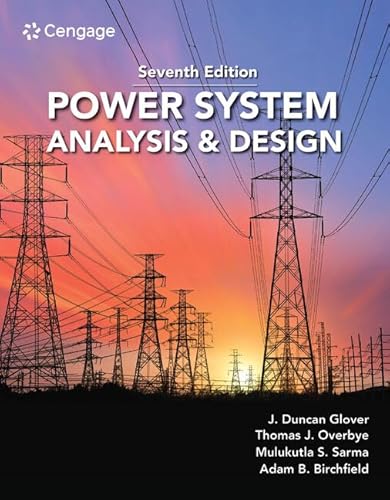 Power System Analysis and Design