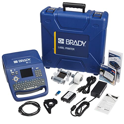 Brady M710 Bluetooth & Wi-Fi Portable Label Printer with Hard Case (M710-WB-KIT). Fastest, Most Advanced Portable Printer That Prints on The Toughest Labels.