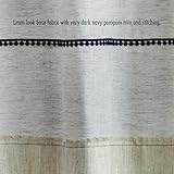 SKL Home by Saturday Knight Ltd. Frayser Shower Curtain, Linen 70" x 72"