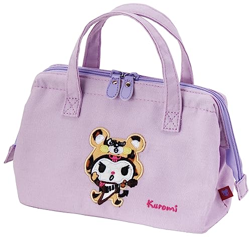 Skater KGA1-A Lunch Bag, Cold Retention, Coin Pouch, Kuromi, Headpiece, Sanrio