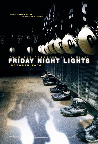 Movie Poster FRIDAY NIGHT LIGHTS 2 Sided ORIGINAL Advance 27x40 BILLY BOB THORNTON