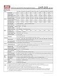 Meanwell UHP-200R-12 12V 16.7A 200W Slim Type with LED PFC Switching Power Supply