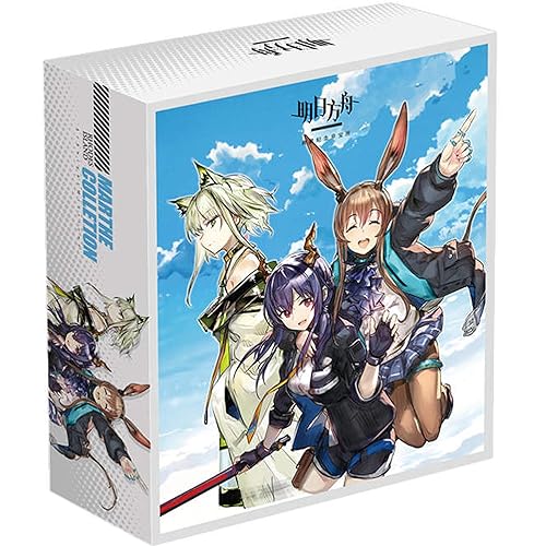 Arknights Gift Box Set Collectible Accessory Poster Amiya Keychain Pendant Charm Greeting Card Kal'tsit Ch'en Exusiai Silverash Eyjafjalla Chen Brooch Pin Postcard Water Cup Bottle Bookmark Mirror