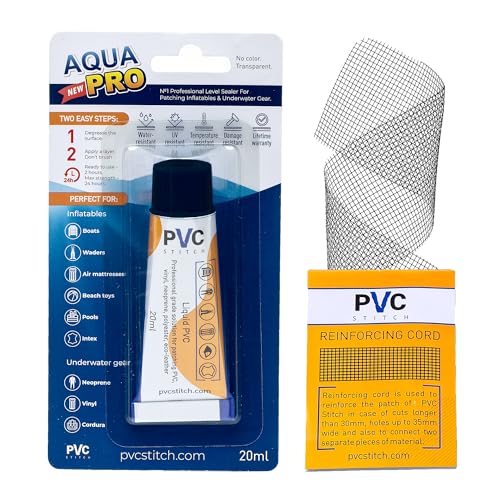 AquaPro Black Neoprene Wetsuit Repair Kit Waders Patch kit PVC & PU Inflatables, Boats, Rafts, Kayaks, SUPs Air Tracks, Water Beds