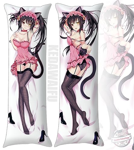 Anime Date A Live Role Tokisaki Kurumi 59"x19" Uncensored Girl Full-Body Hugging Body Pillow Case Otaku's Room Decor Gifts (Style-c)