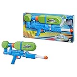 Nerf Super Soaker XP100 Water Blaster – Air-Pressurised Continuous Blast – Removable Tank – for Kids, Teens, Adults