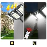 Powerful Solar Lights Outdoor for Lighting Garden Sunlight Decoration Wall Lamp Motion Sensor Waterproof LED Solar Street Light(Advanced-800 LED)