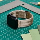 Archer Watch Straps - Seat Belt Nylon Straps for Apple Watch (Khaki, Space Gray, 44/45/46/49mm)