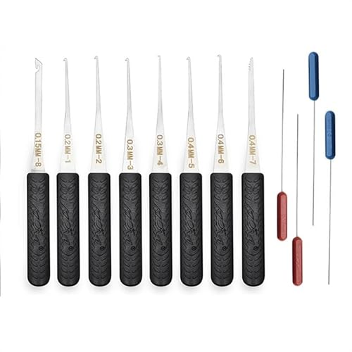 StiNGZjdM Broken Key Extractor Kit Tool - Debris Extractor 12-Pieces