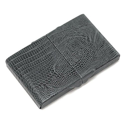 Giorgio Feddon Business Card Holder, S, Gray, P-CARTE-P