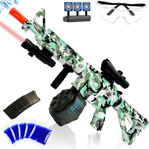 Large Gel Ball Blaster, Electric Gel Ball Blaster Kit, for Team Game - Ages 14 +