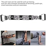 UPQRSG Benching Man Chest Expander Training, Adjustable Push Up Bands, Chest Expander, Push Up Rod Chest Press, Chest Muscle Trainer Fitness Equipment for Home Workout Gym(Black)